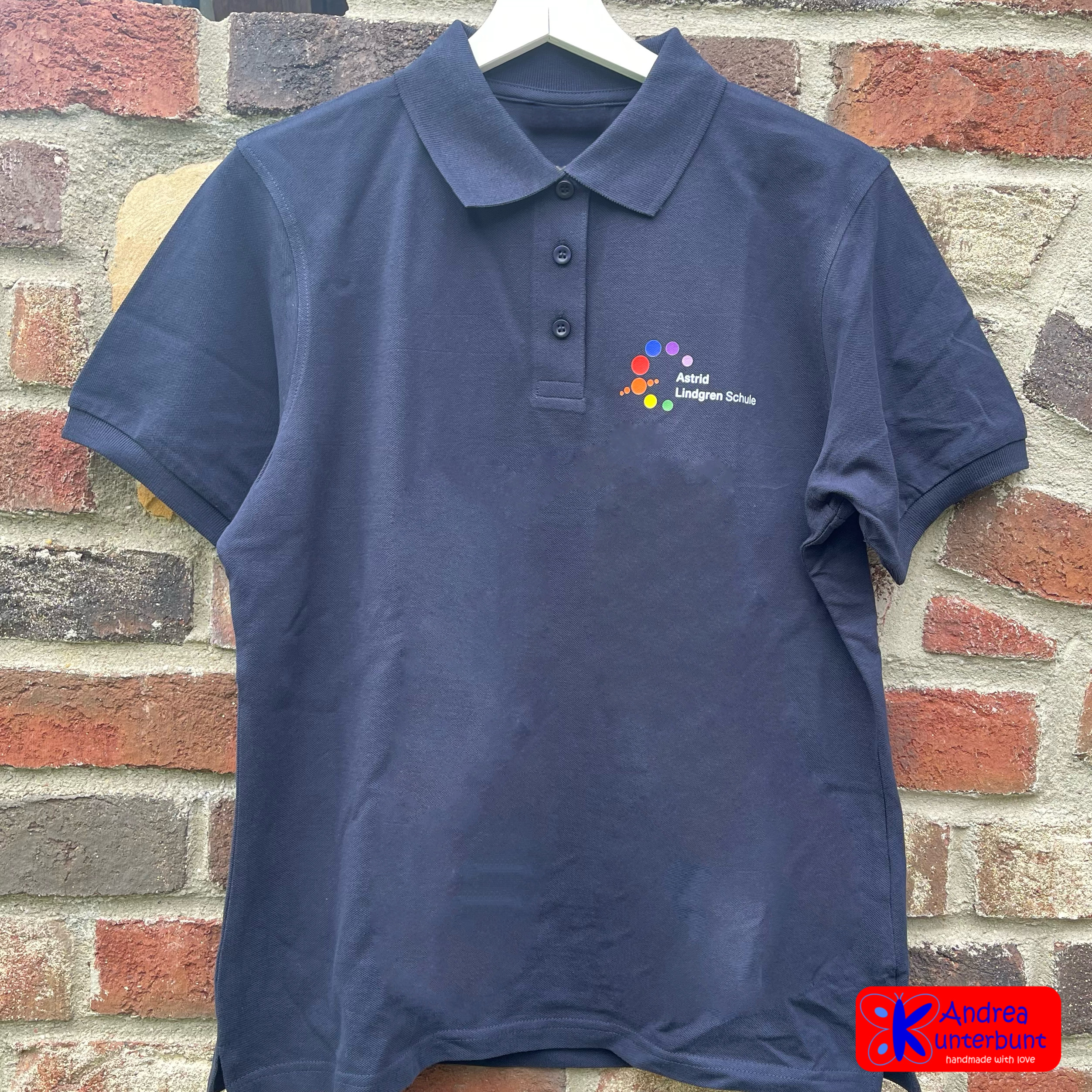 Damen Polo-Shirt – Astrid Lindgren Schule