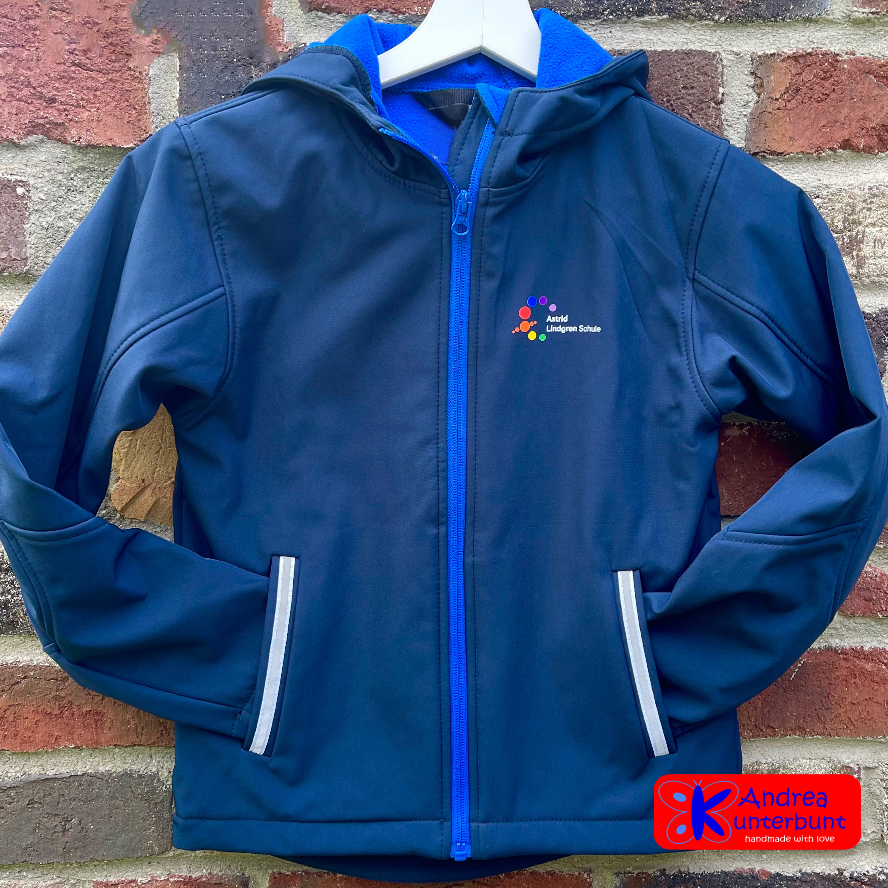Kinder-Softshelljacke - Astrid Lindgren Schule