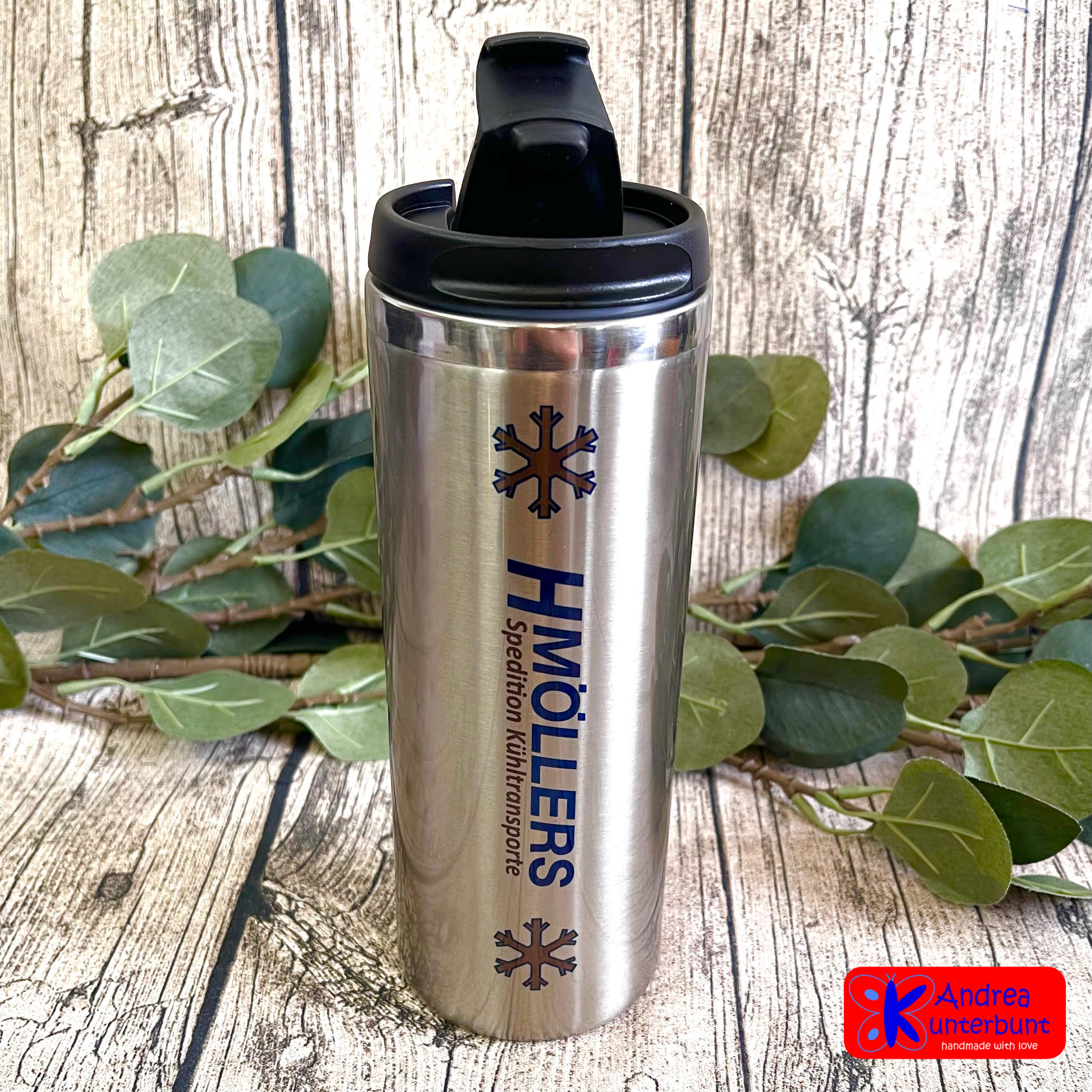 Edelstahl To-Go-Becher