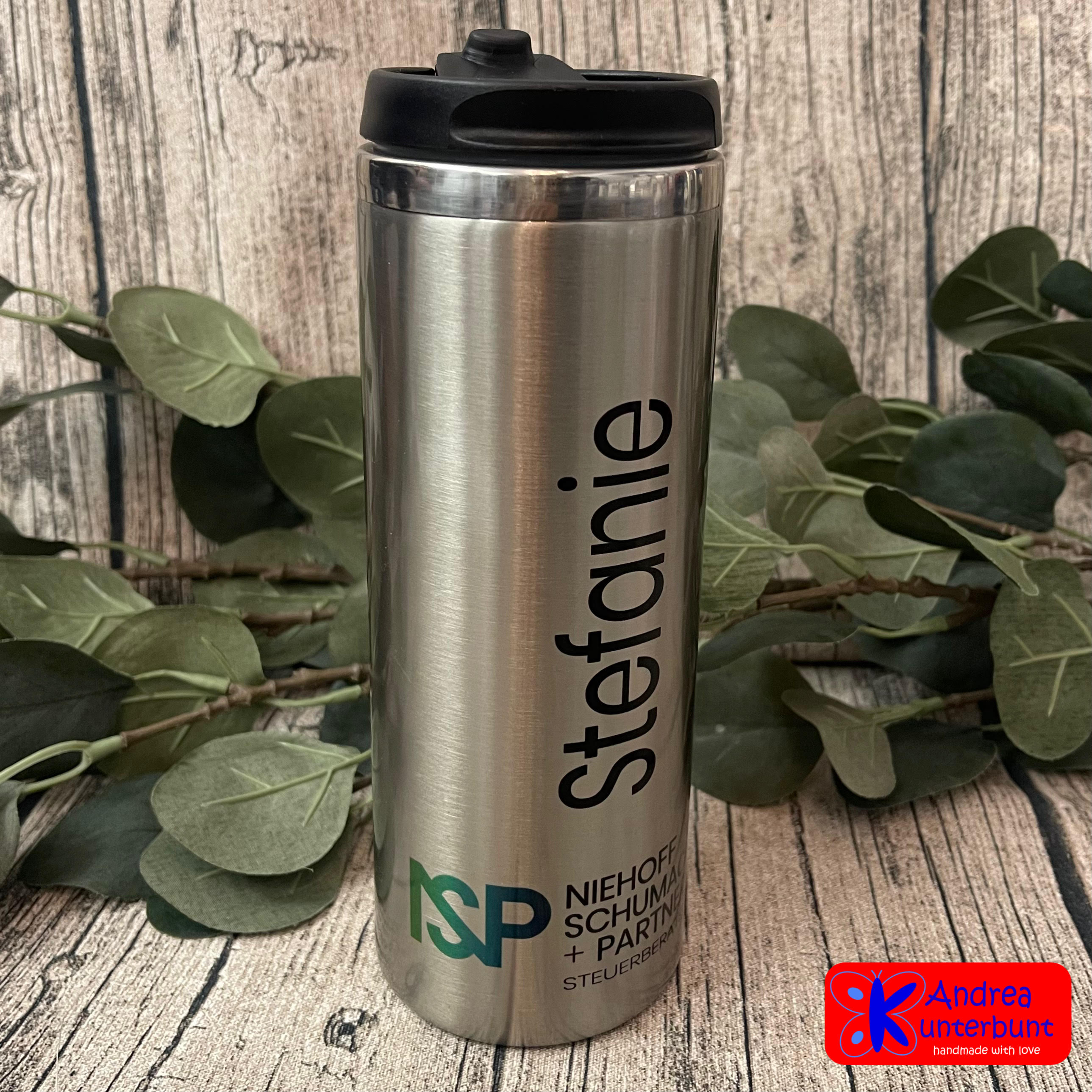 Edelstahl To-Go-Becher