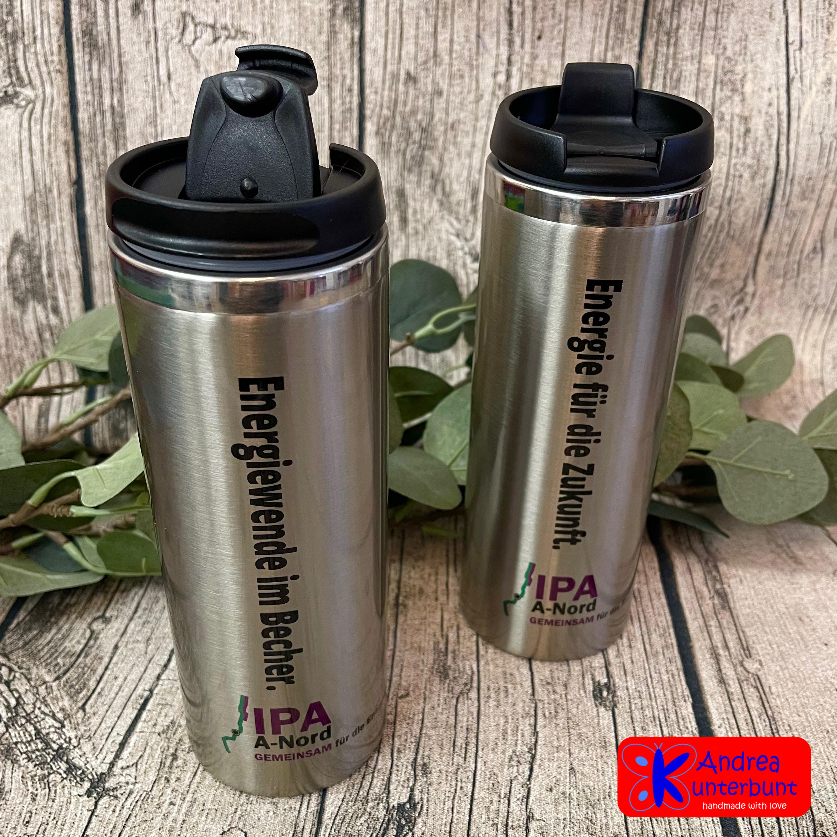 Edelstahl To-Go-Becher