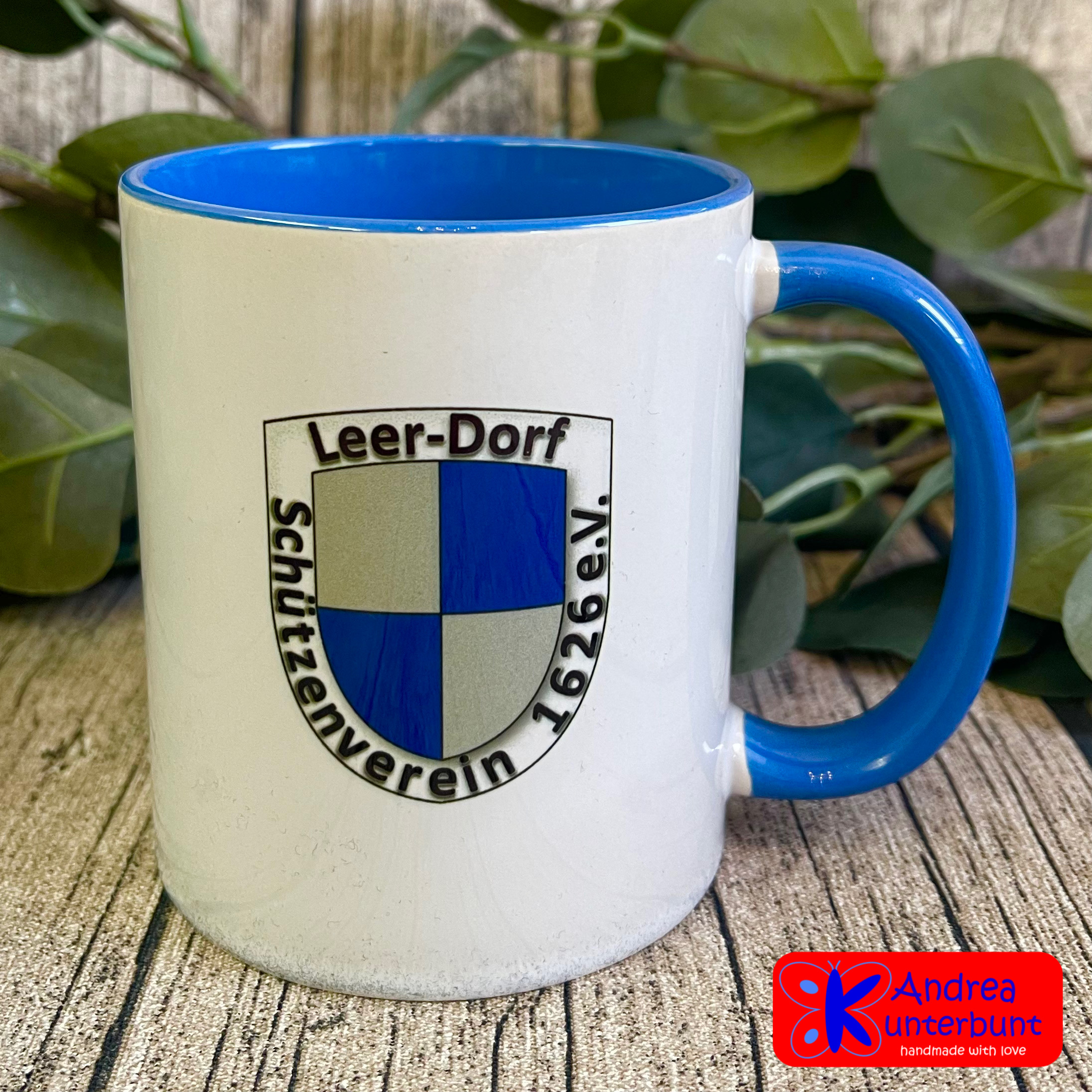 Leer-Dorf Tasse